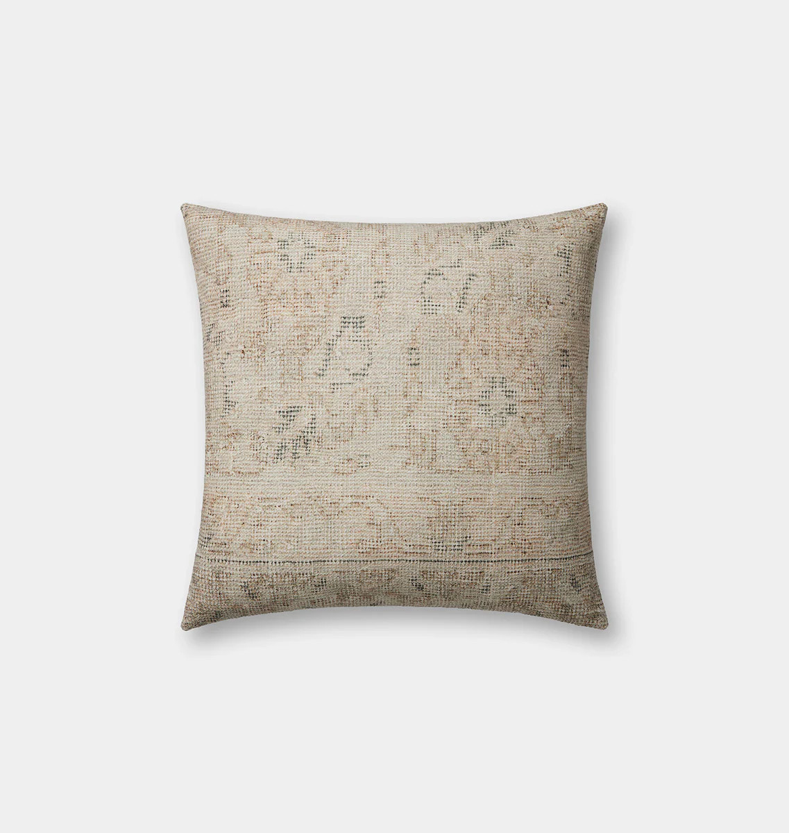 Celestia Pillow 22'' x 22'' Natural / Blue | Amber Interiors