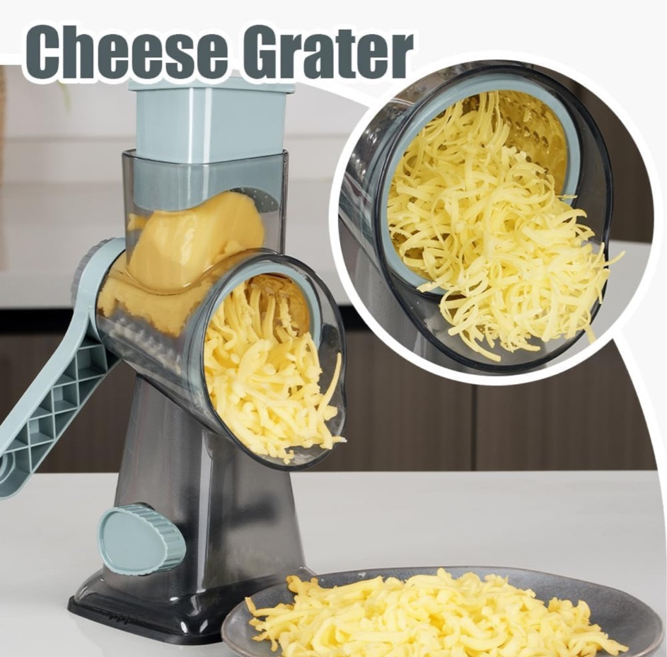 If you’re a cheese lover, you NEED this! Shreds a block of cheese in seconds & saves your fingers from that sharp, handheld cheese grater. Obsessed!!!

#LTKFamily #LTKSaleAlert #LTKHome