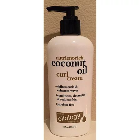 oliology coconut oil curl cream, 7.8 oz. | Walmart (US)