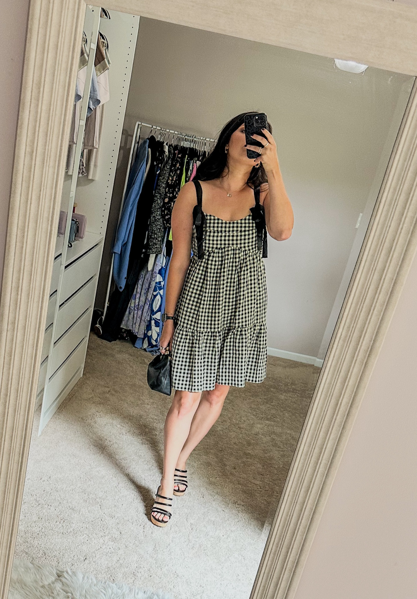 Dress is from Dry Goods. Everything else linked 

#LTKFindsUnder50 #LTKFindsUnder100 #LTKStyleTip