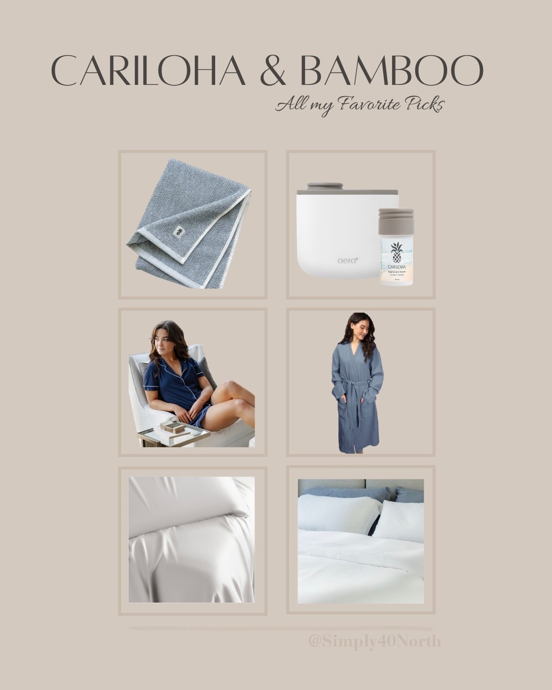 Sharing all my favorites from @cariloha.  These are so fresh and perfect for spring!  Have you tried bamboo clothes and bedding?  I’m the biggest fan!