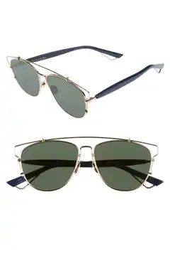 Technologic 57mm Brow Bar Sunglasses | Nordstrom