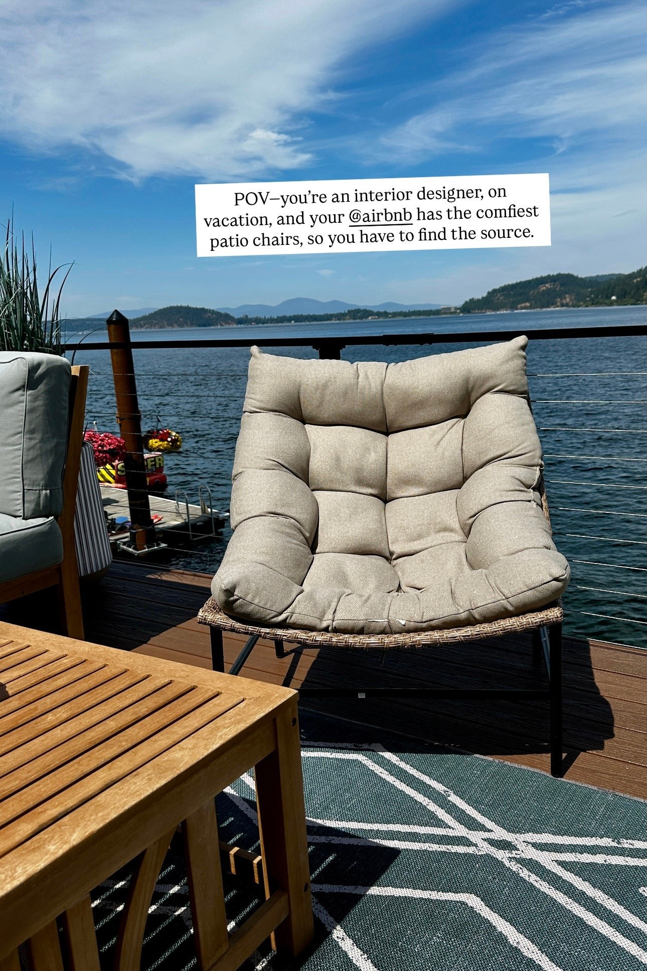 Trust me when I say this outdoor chair is a 10/10. It is SO comfortable and the rattan detail provides a fun touch of boho flair. The exact chair is OOS but I found a similar option from @Wayfair and it’s on sale!

#LTKHome #LTKSaleAlert #LTKSeasonal