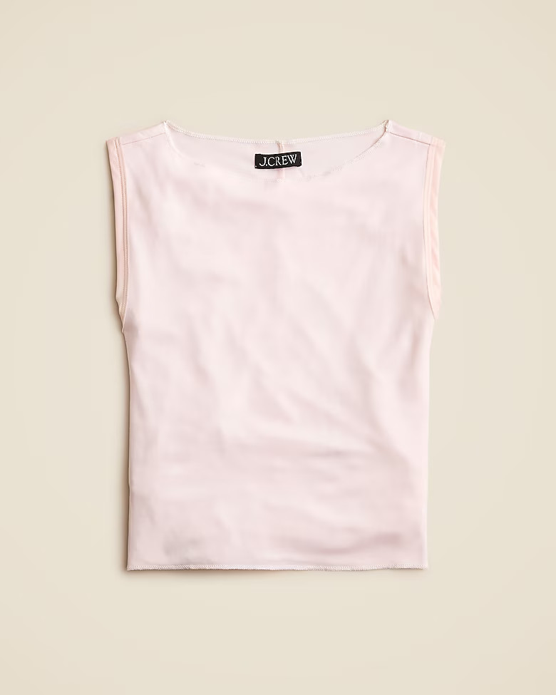 Refined rib shell tank top | J. Crew US