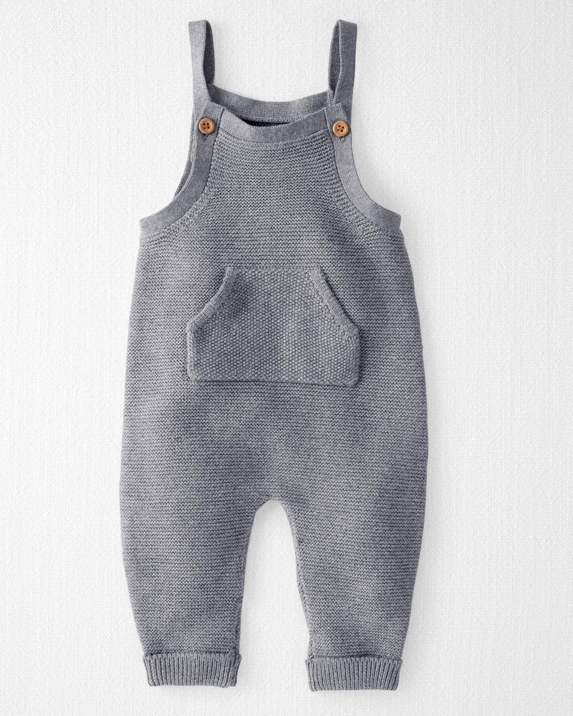 Baby Organic Sweater Knit Overalls | Carter's