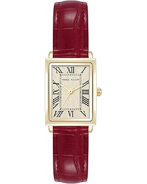 Anne Klein Women's Croco-Grain Strap Watch | Amazon (US)