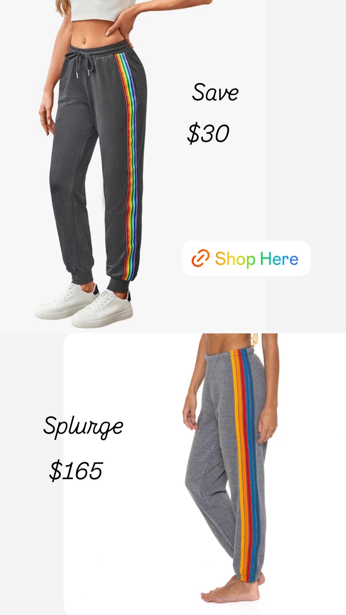 Jackpot!!❤️🧡💛💚💙💜 Sweats come in other colors.

#LTKOver40 #LTKActive