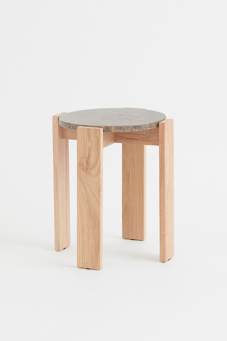 Marble-topped side table | H&M (UK, MY, IN, SG, PH, TW, HK)