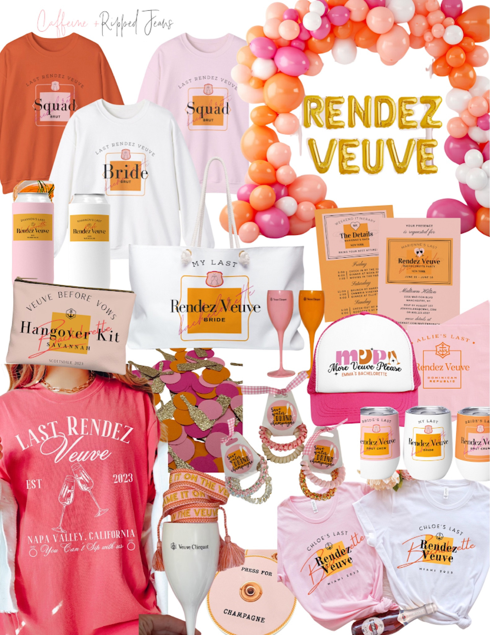 // last rendez veuve bachelorette theme // champagne bachelorette theme // veuve bachelorette theme // bachelorette party theme // 

#LTKfindsunder50 #LTKwedding #LTKparties