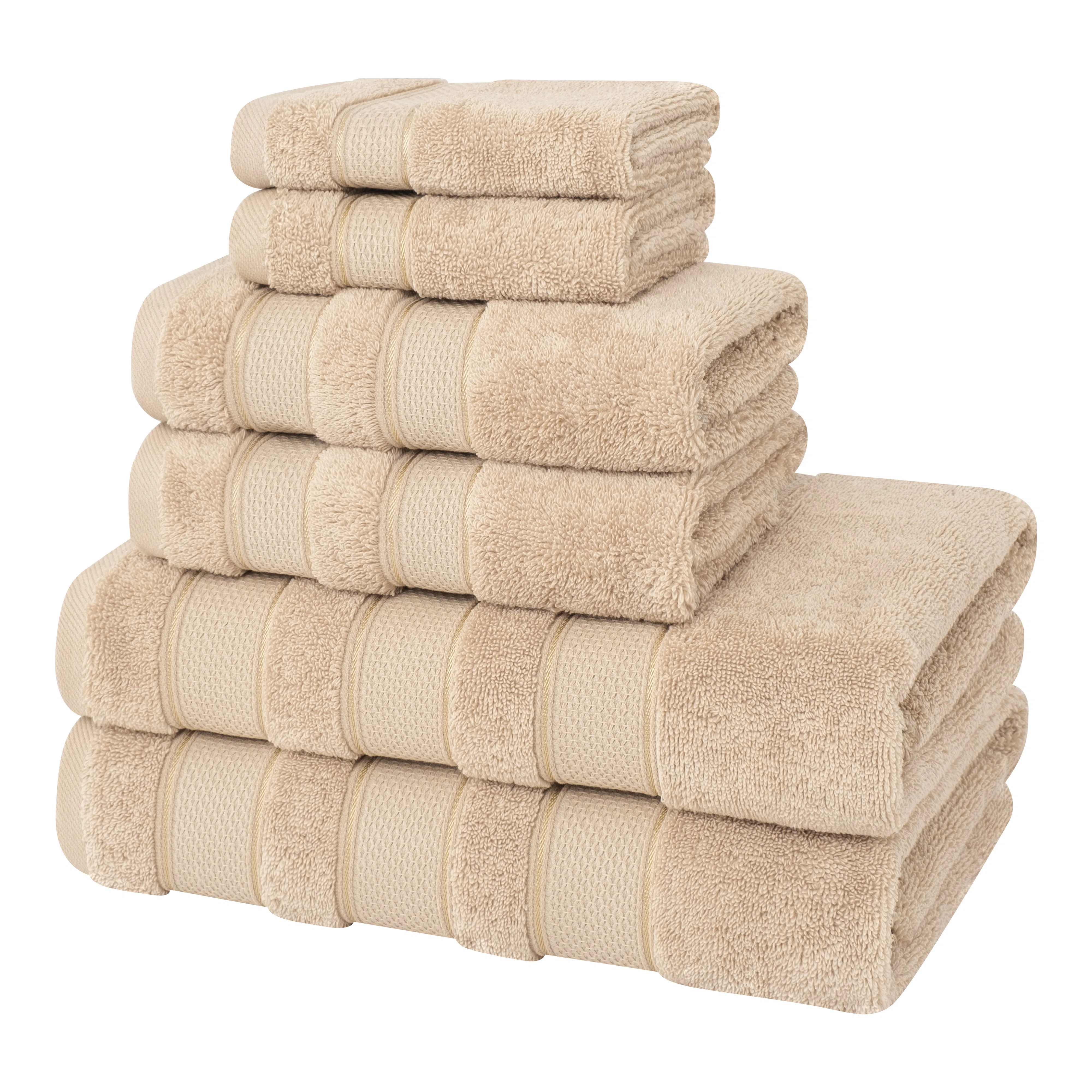 Darby Home Co Karani Luxury Extra Soft 100% Cotton Turkish 6 Piece Bath Towel Set & Reviews | Way... | Wayfair North America