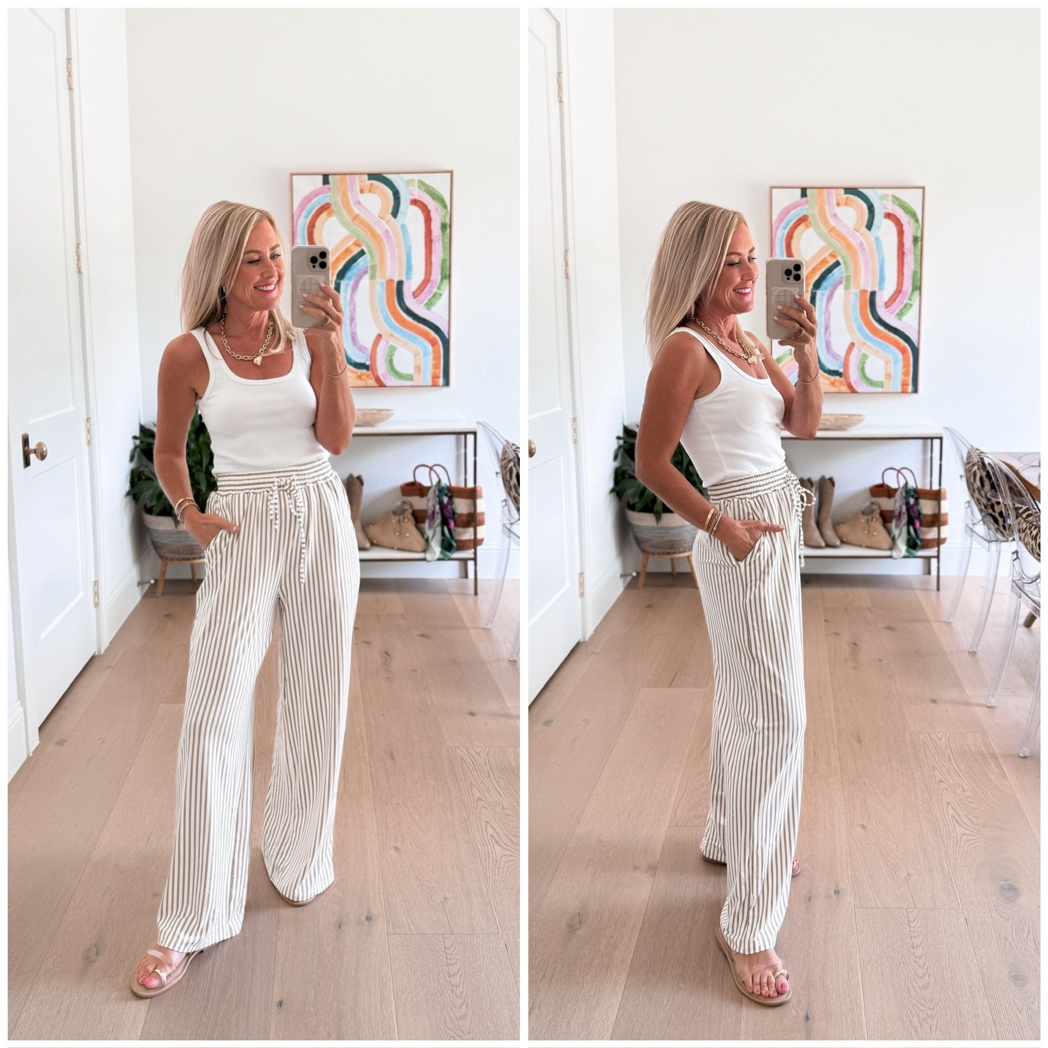 Amazon Fashion Finds | Hi Sugarplum! #sugarplumstyle #amazonhaul 

Size small pants and tank

#LTKFindsUnder50 #LTKOver40 #LTKSummerEdit