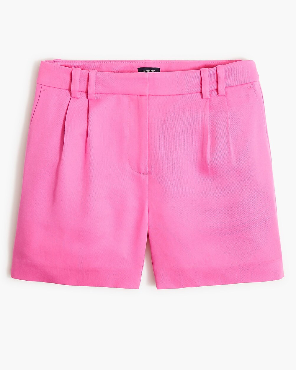 Refined twill pleated short | J.Crew Factory