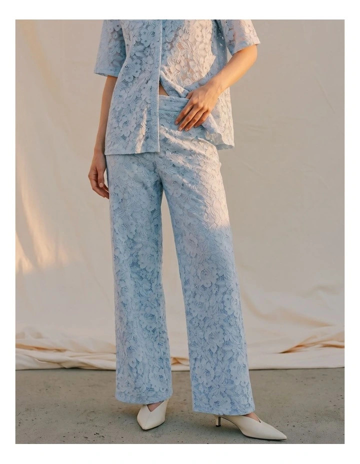 Vero ModaHoney Lace Pants in Blue | Myer