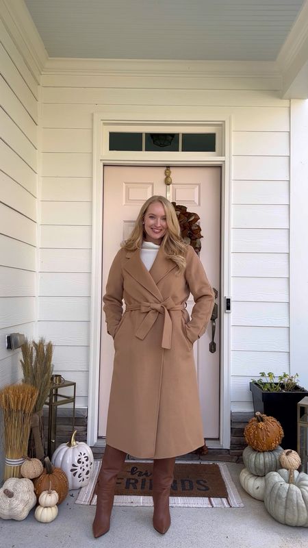 My favorite fall coats. 

Camel wrap coat: wearing a size 6. This is a classic staple that will never go out of style. When shopping, you want to get one that has a high wool percentage for the price point you’re comfortable with. It’s a thinner coat, so you want quality materials to keep you warm! I’ll be rounding up the best camel coats in an upcoming post. 

Puffer coat under $50: this coat is surprisingly warm! I wear it on walks and casually when running errands. I’m wearing a small, if you want a roomier fit to layer I would size up one. Comes in multiple colors. 

Coatigan: this is one of my favorite purchases this year. It’s so cozy! I sized down to an XS

Parka: this jacket runs small in the shoulders, if between or wanting to layer I would size up. It has removable fur trim and is a great everyday coat that will keep you warm at 80% wool  

#LTKSeasonal