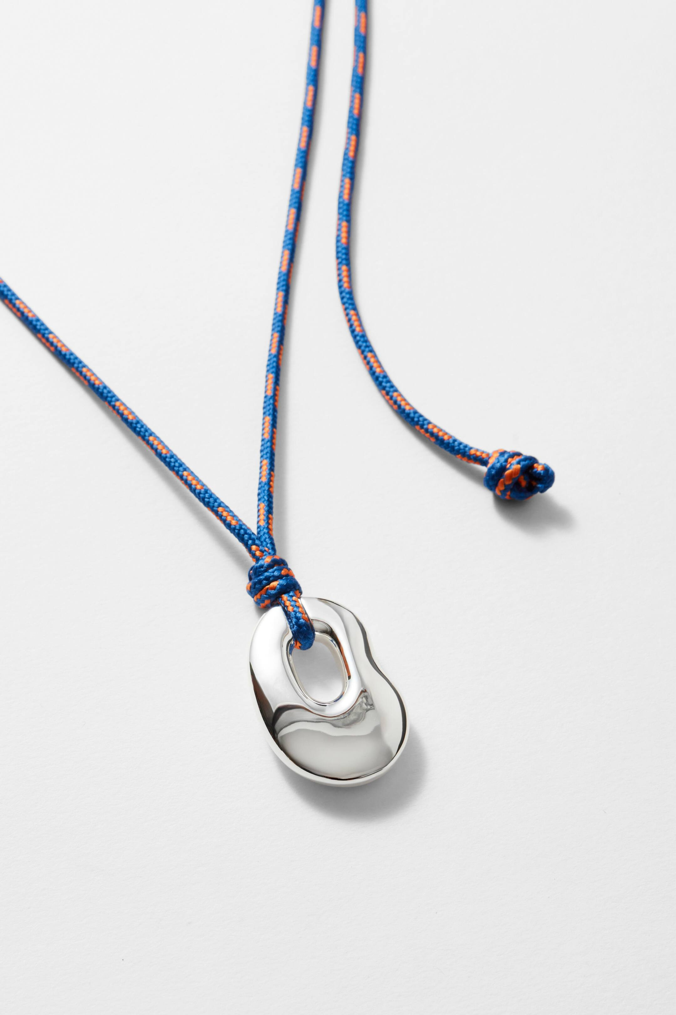 Sculptural Pendant Cord Necklace | H&M (UK, MY, IN, SG, PH, TW, HK)