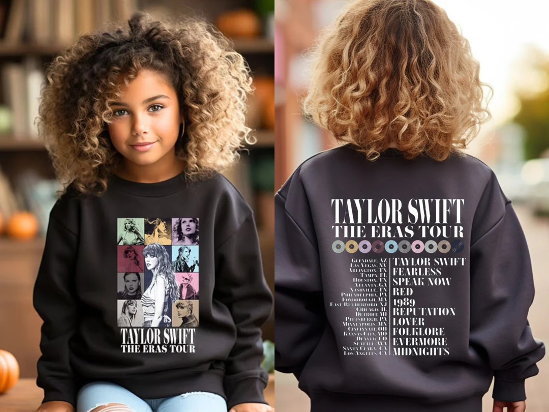 Taylor Swift Sweatshirt, the Eras Tour, Taylor Swift Merch, Sweat Swifttie, Fan Shirt Taylor Swif... | Etsy (US)