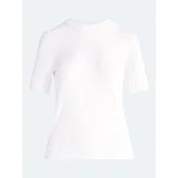 Free Assembly Women's Cozy Yarn Sweater Tee with Short Sleeves, Sizes XS-XXL | Walmart (US)