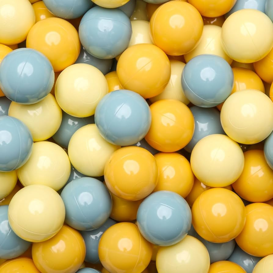 GOGOSO Ball Pit Balls for Toddler, Baby Plastic Playballs Kids Soft Pastel Pelotas Non-Toxic BPA-... | Amazon (US)