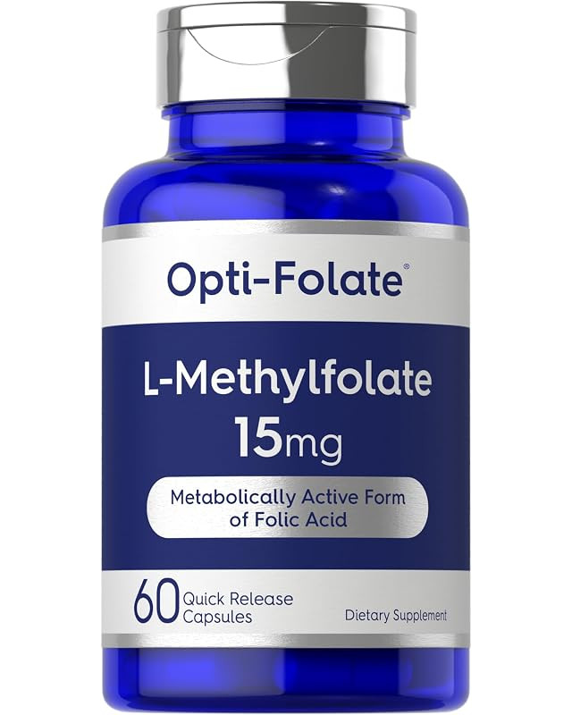 Carlyle L Methylfolate 1000mcg | 200 Capsules | Value Size | Amazon (US)