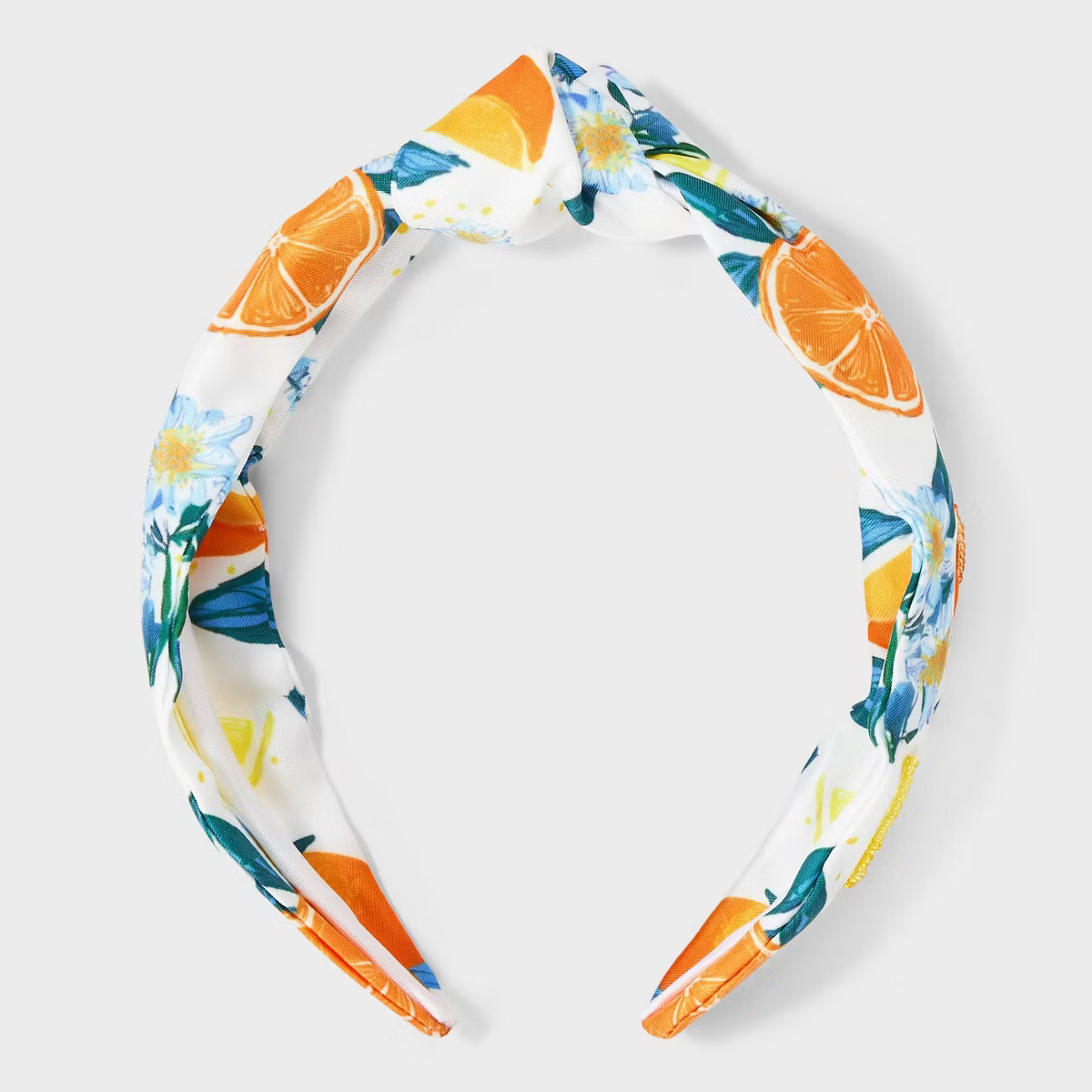 Top Knot Headband with Oranges and Lemons - A New Day™ White | Target
