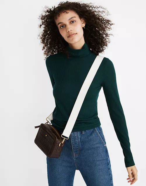 Ribbed Turtleneck Top | Madewell