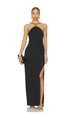 Cult Gaia Vaela Dress in Black from Revolve.com | Revolve Clothing (Global)
