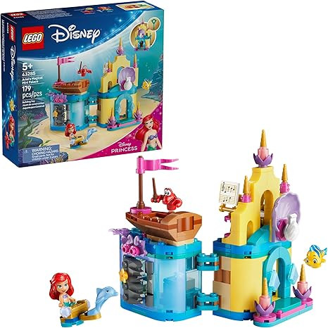 LEGO Disney Princess Ariel's Magical Mini Palace Building Toy - Little Mermaid Toys & Playset for... | Amazon (US)
