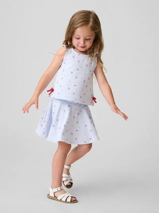 Baby & Toddler VintageSoft Bow Skort Set | Gap (US)