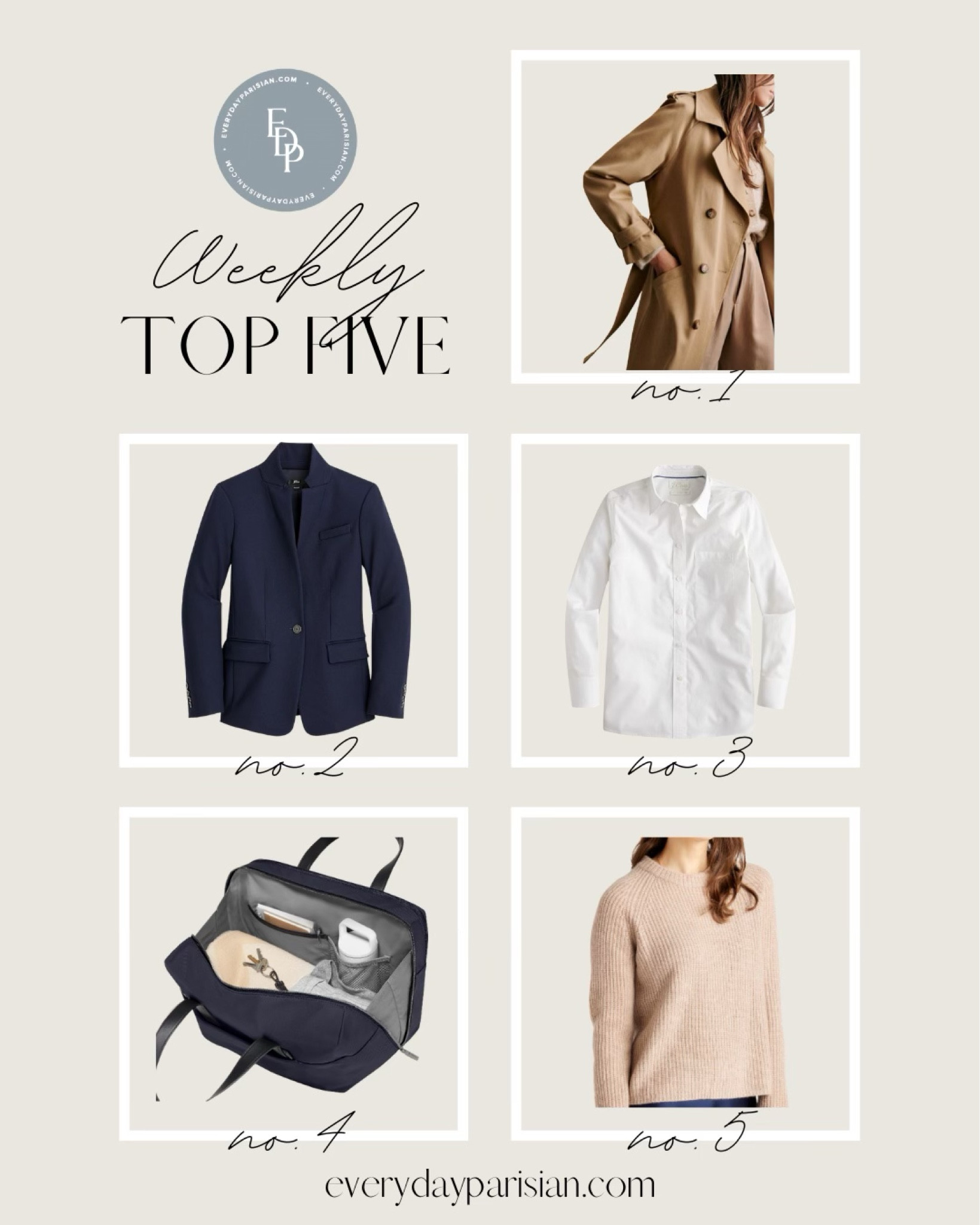 This week’s best sellers are all about classic spring staples for your wardrobe. Also, I can’t live without my Away everywhere bag. 

#LTKSeasonal #LTKtravel