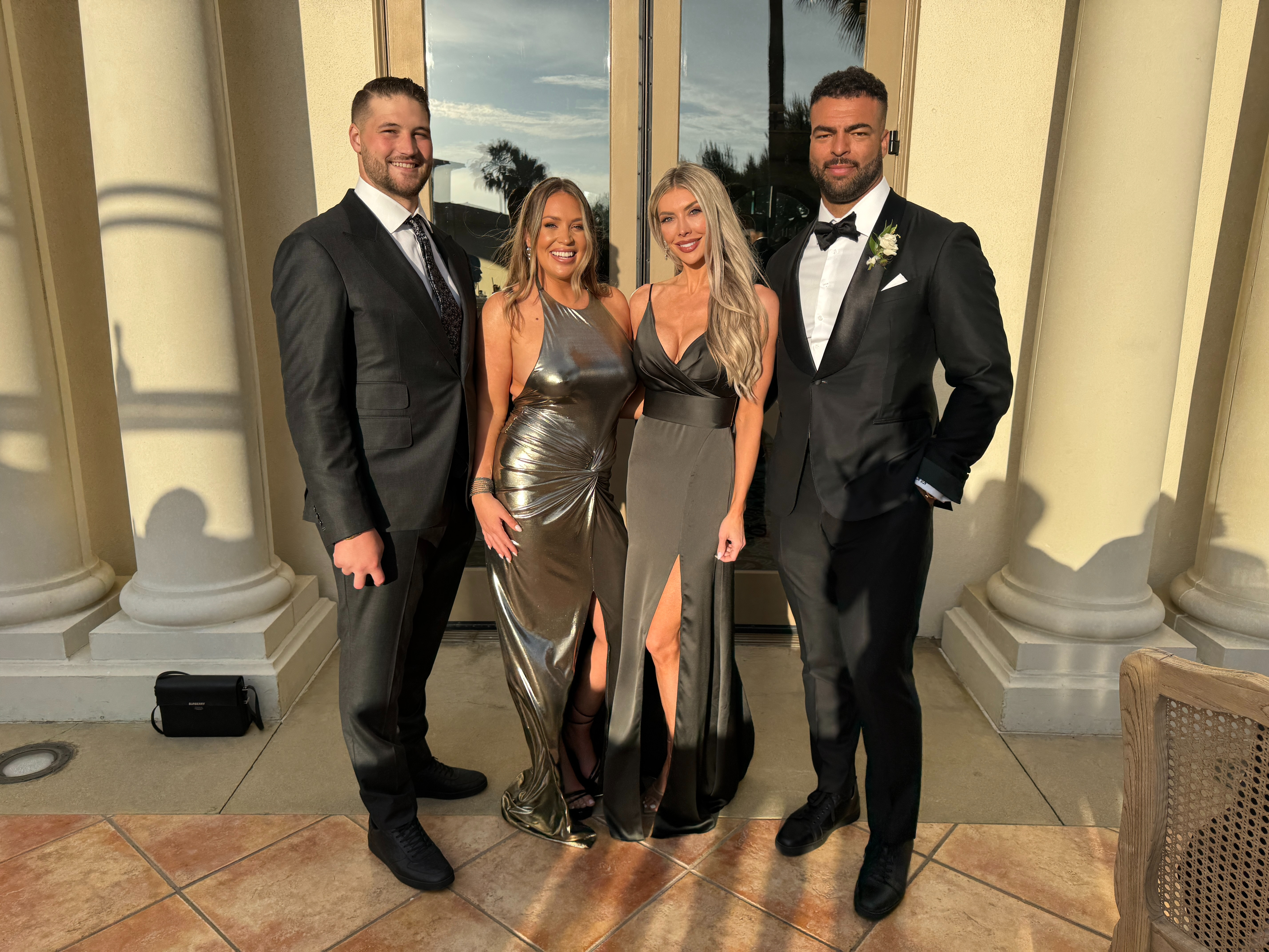 Wedding squad goals 👯‍♀️ My bridesmaid's dress is by Jenny Yoo, but I've linked similar. It looks black in some photos, but it's actually dark green. I had a seamstress alter it to add the belt and a bow in the back for a little something extra.  

 #LTKParties #LTKStyleTip #LTKWedding