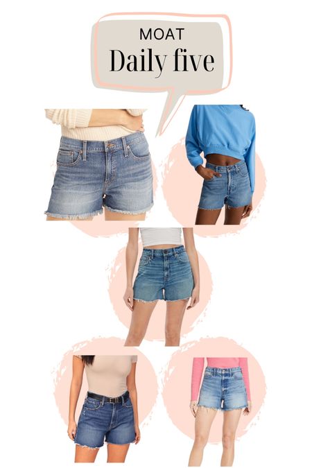 Mom bod denim shorts 

#LTKunder50 #LTKstyletip #LTKFind