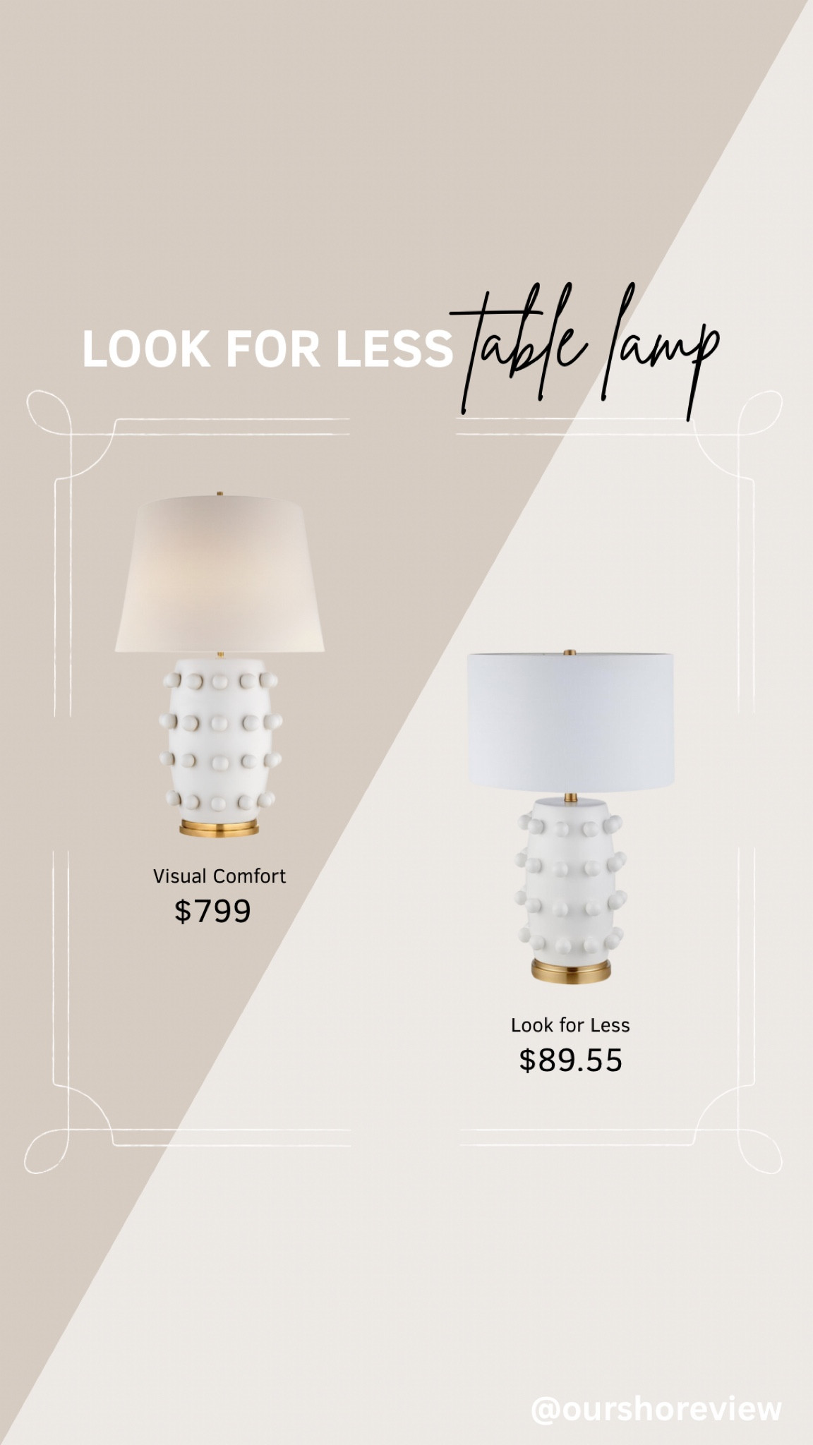 The perfect dupe for the Visual Comfort Linden table lamp! Visual comfort look for less, Visual Comfort look alike, large white table lamp, bedroom lighting, entryway lighting, living room lamps 

#LTKHome #LTKSaleAlert #LTKFindsUnder100