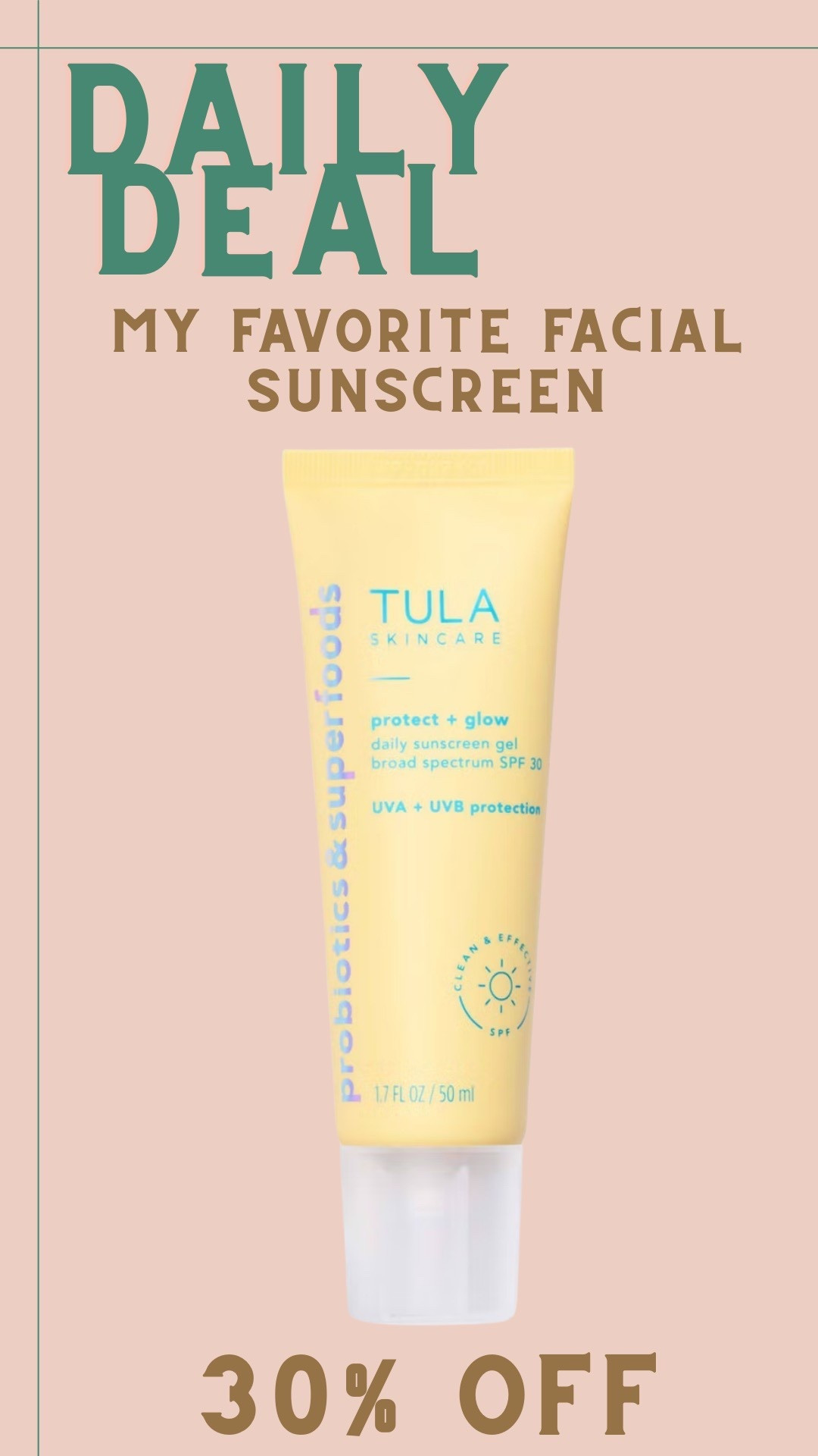 Grab my favorite face sunscreen now while
It is on sale!! 

#LTKmomlife #LTKSaleAlert #LTKBeauty