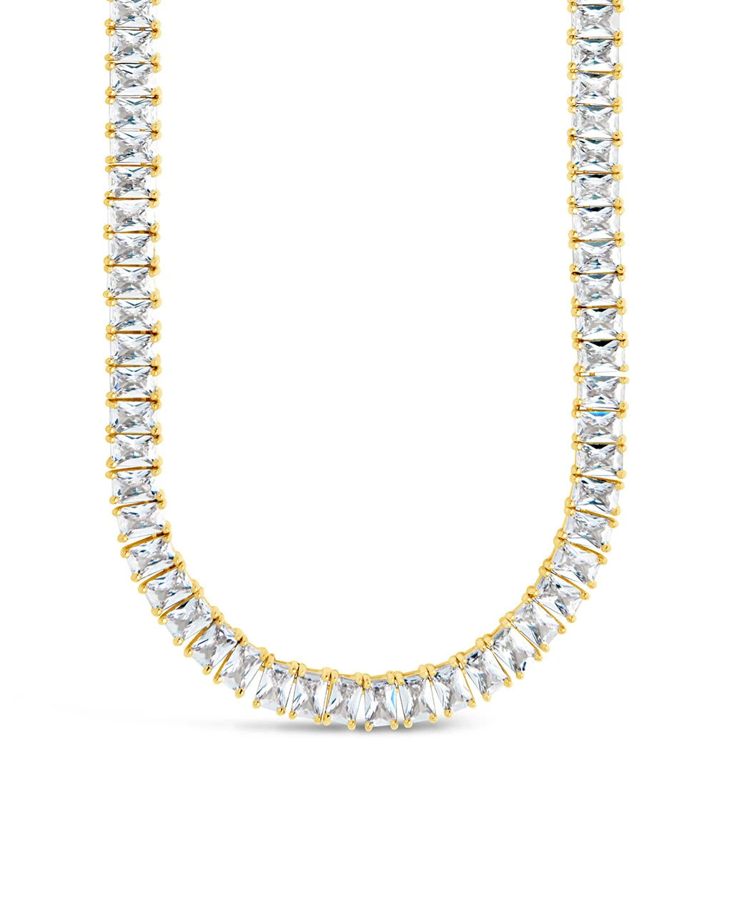 Marisol Cubic Zirconia Tennis Necklace | Sterling Forever