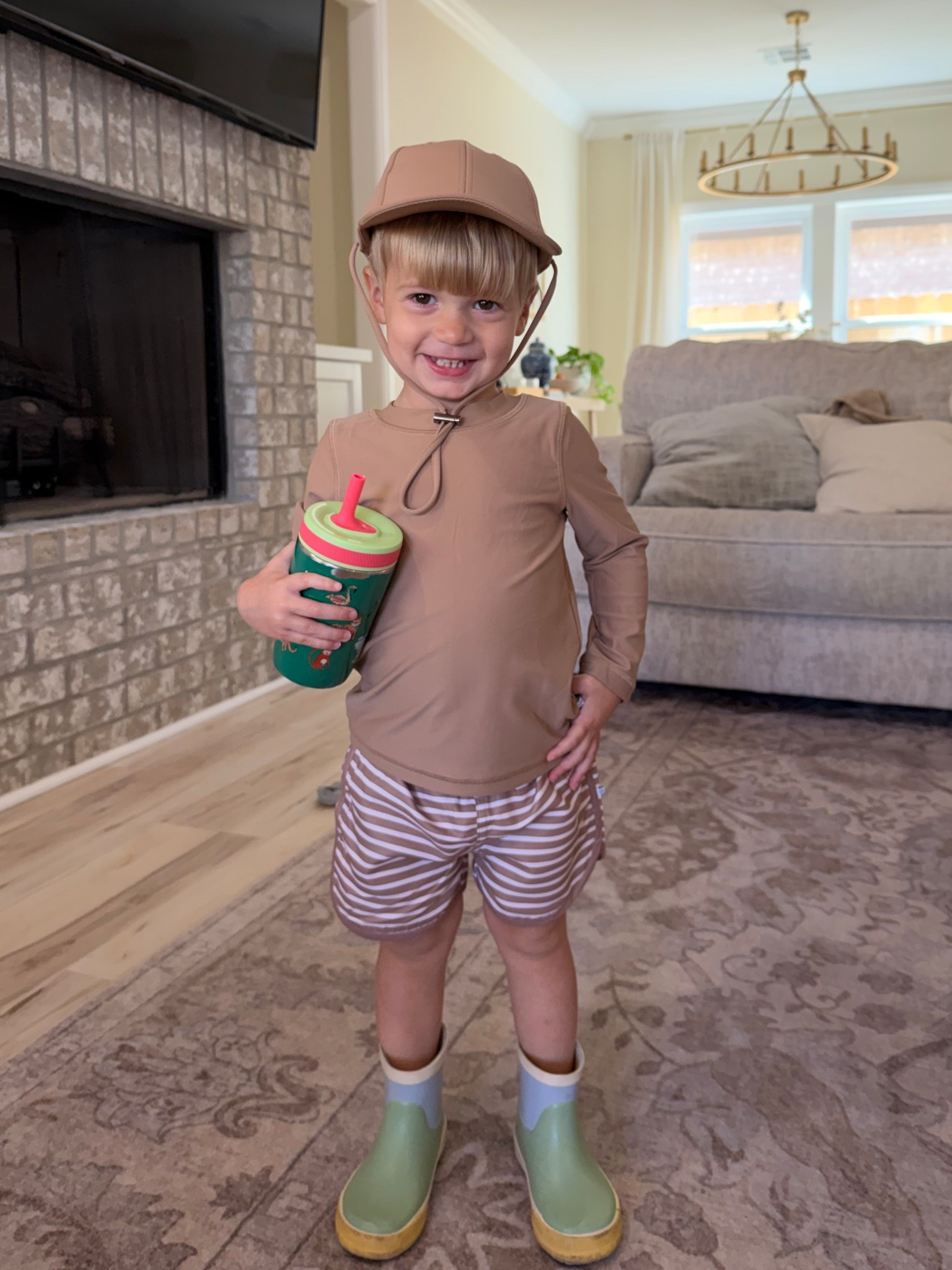 Caden Lane swim set ☀️🤎
Baby swimsuit • kids swimsuit • neutral • swimwear • matching sets • swim trunks • swim hat • swim shirt 

#LTKBaby #LTKKids #LTKmomlife