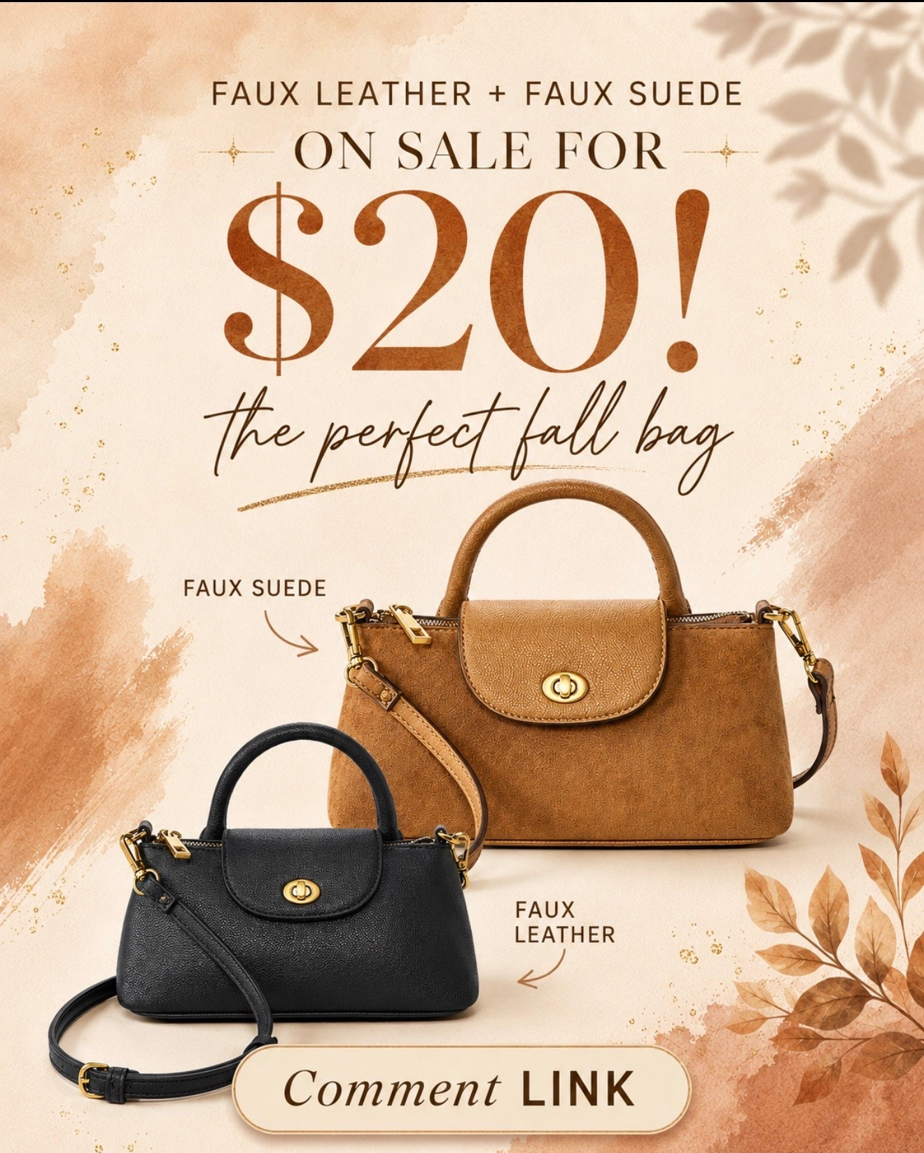 Also comes in the prettiest faux suede and faux leather version. Love for Fall!! 🤎🍂🍁

#LTKSaleAlert #LTKOver40 #LTKmomlife