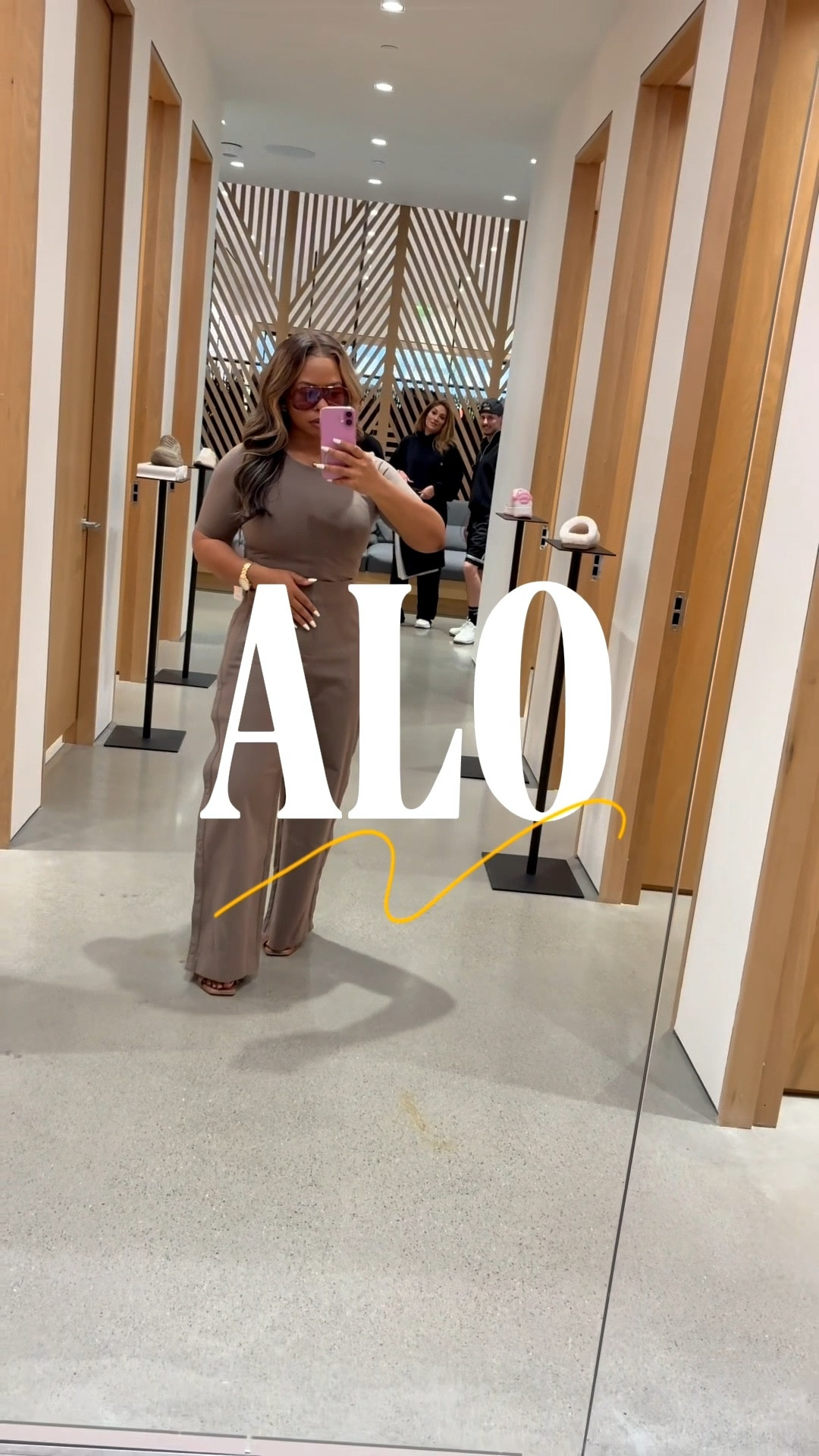 #LTK A real moment captured: You already know it’s THAT girl energy when the sales manager calls his rep over just to see how you styled it 😮‍🔥

Mrs. No Rules to Fashion did her thing pairing a mid-sleeve cropped yoga compression top with mid-rise snap pants (but on my 5’2 frame, they’re giving high-rise vibes 👏🏽). This look is serving fierce, elevated, not-your-average athleisure — definitely not casual sport.

I’d take it all the way up with burgundy open-toe heels and a matching clutch for that rich, polished finish ❤️‍🔥

For reference: 5’2 | 154 lbs | wearing small top + medium pants
 Shop the full Alo look — linked in my LTK 🤎🛍️



#LTKootd #LTKActive #LTKgrwm
