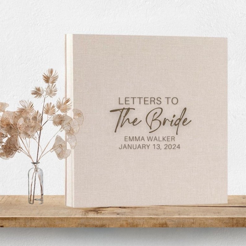 Letters to the Bride Book from lovelottiexoxo

Bridal Shower Scrapbook | Bachelorette Party Scrapbook | Wedding day gift | Bride to be Book | Personalized gift for brides | Bride To Be Gift



#LTKWedding #LTKParties #LTKFindsUnder100
