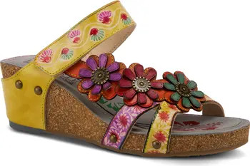 L'Artiste Delight Flower Wedge Sandal | Nordstrom | Nordstrom