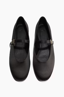 Ballerinas im Mary-Jane-Stil aus Mesh | H&M (DE, AT, CH, NL, FI)