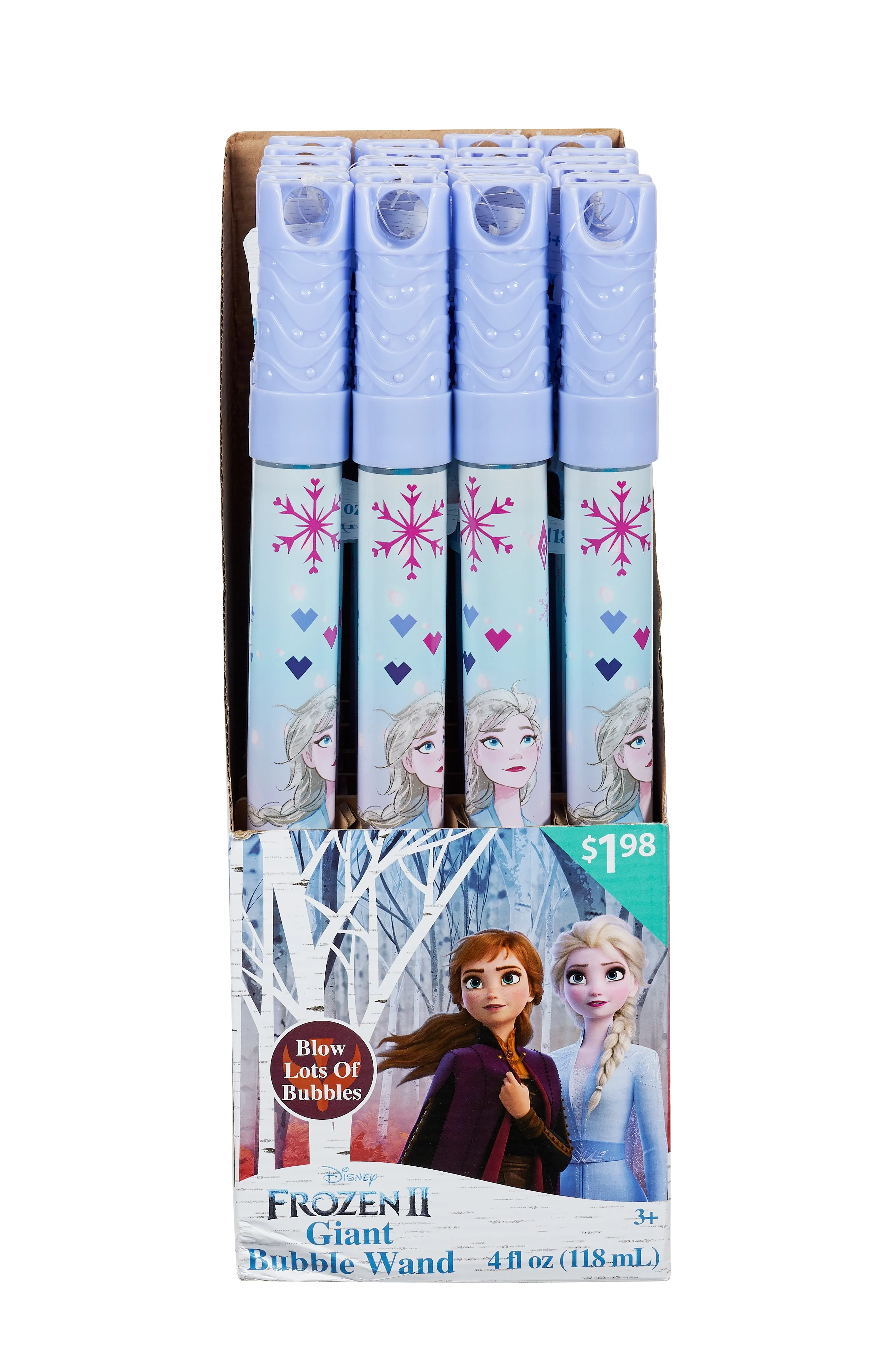 Disney Frozen 4oz. Bubble Wand. Ages 3 and Up. | Walmart (US)