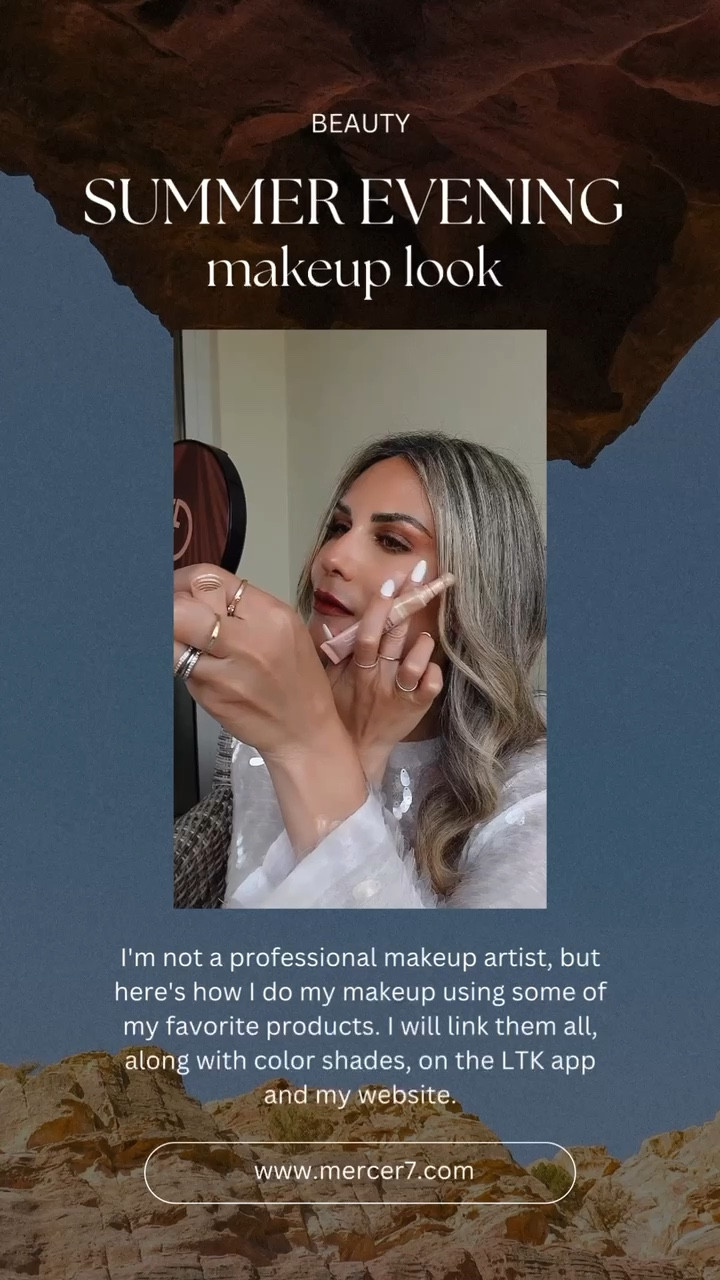 A summer evening makeup look! All products linked and listed below. My lashes are done by the amazing Camilla Lashes!

Product info: 
1. Sunscreen Cabana Glow by Hello Sunday 
2. ⁠Contour Stick by Victoria Beckham
3. ⁠Concealer by Hourglass
4. ⁠Bronzer used as a blush and eyeshadow by Armani Beauty
5. ⁠Blurring Powder by Pat McGrath 
6. ⁠Lipstick by Lancome
7. ⁠Lip pencil by Hourglass 
8. ⁠Eyebrow pencil by EyebrowQueen in medium brown
9. H⁠ighlighter by Elf Cosmetics

#LTKeurope #LTKbeauty #LTKsummer