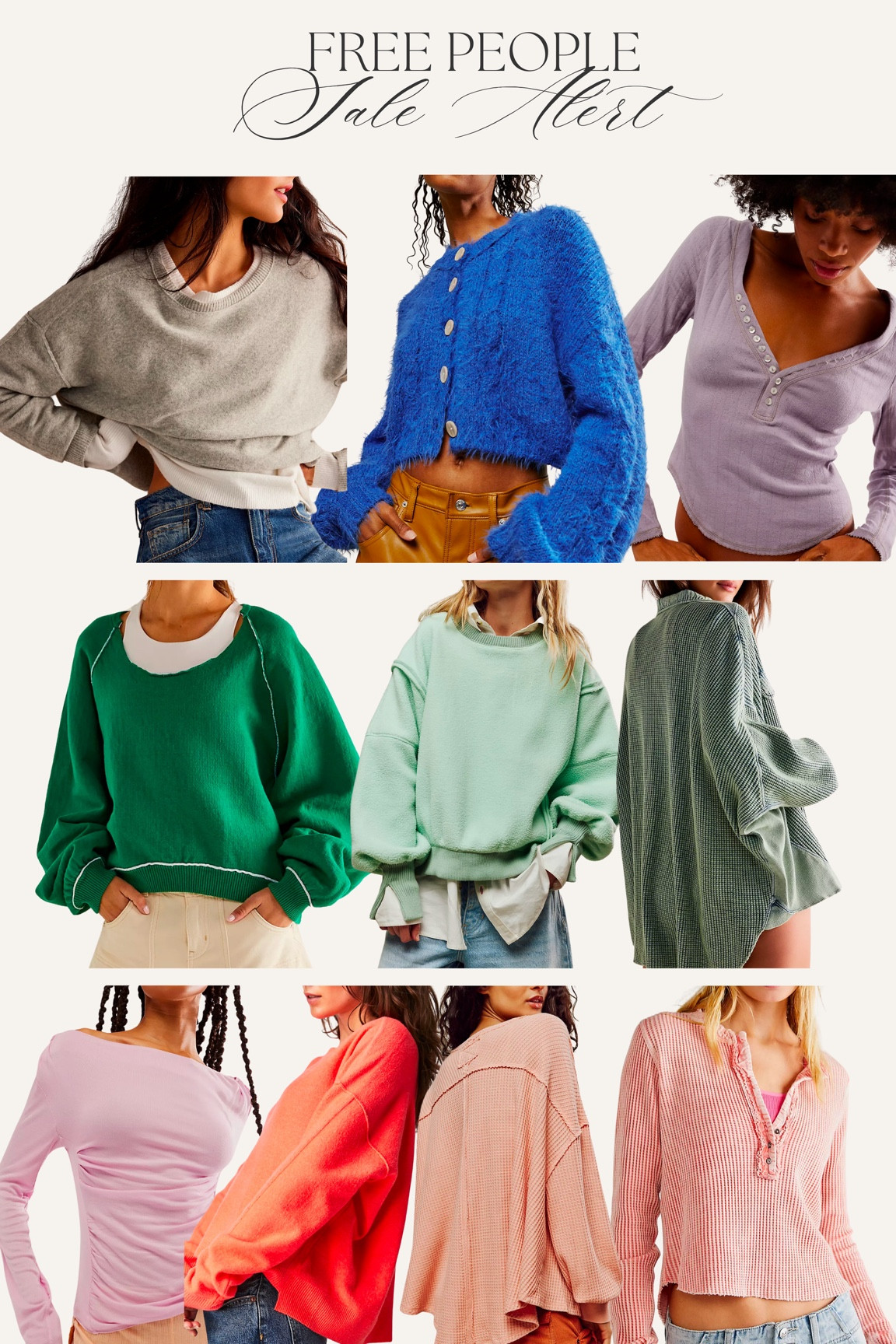 25% off free people in cart!!! I usually size down to a s in oversized sweatshirts and M tts in everything else 

#LTKsalealert #LTKfindsunder100