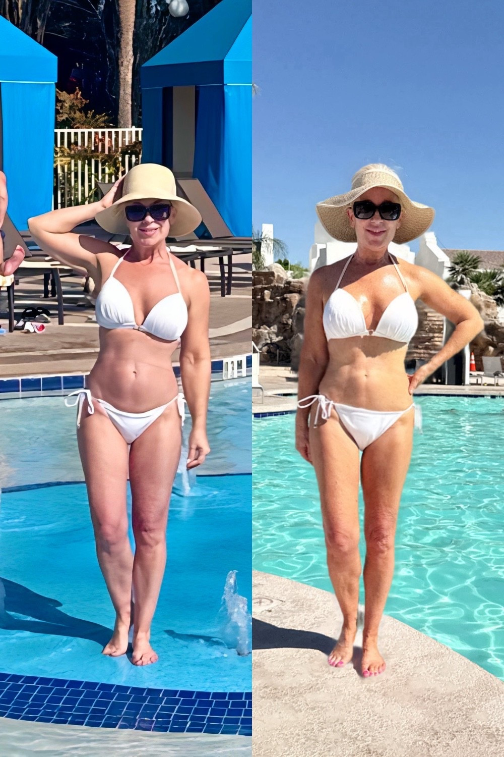 This is ONE month.

February → March
Orlando → Palm Springs

Same woman.
Different body. Different energy.
Different GLOW.

And here’s the truth no one tells you…
It wasn’t about doing MORE.
It was about doing the RIGHT
things for my body at almost 52 🤍

Because midlife weight isn’t just “fat.”
It’s inflammation.
It’s hormones.
It’s stress.
It’s your body asking for support… not punishment.

Longer. Leaner. Stronger. LIGHTER.
More GLOW. 
And finally feeling like me again.

I’m going to show you exactly what I did — step by step.
No extremes. No starvation. No misery.

Just simple shifts that made everything start working again.

Find my EXACT routine at MidlifePoshCloset.com

It’s YOUR TIME to shine. ✨ 

🤍 Valarie 👙 NASM Certified Nutrition Coach 🌱 AFPA Certified Gut Health Nutritionist


#LTKfitnessgoals #LTKOver40 #LTKTravel