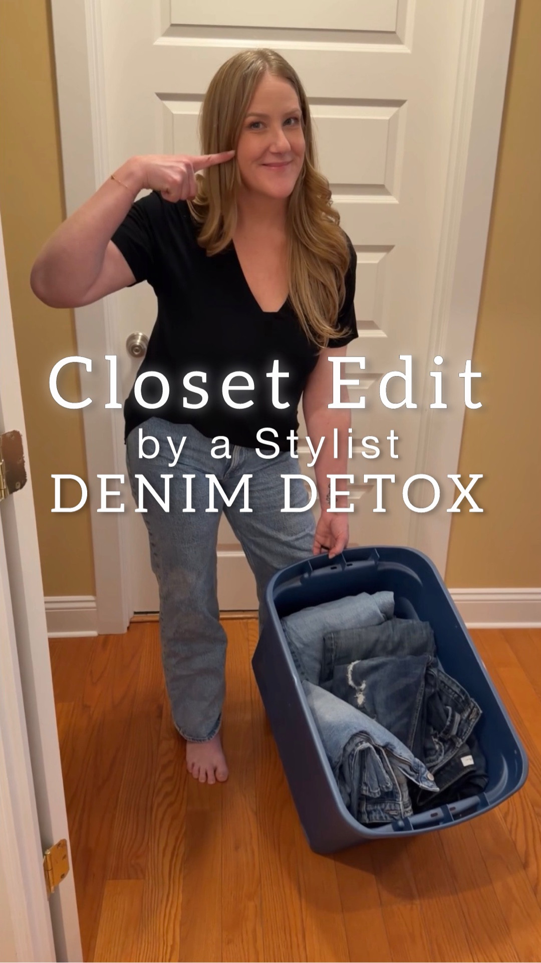 Part 2 of Beth’s closet edit: the jeans.

She told me she had a denim addiction… and after trying them on, I think we can confirm that. 😉

During a closet edit we go through everything — and denim is always one of the biggest categories.

We’re looking for:
• the right rise
• the right fit for your shape
• washes that feel modern
• pieces that actually work with the rest of your closet

By the end, Beth had a streamlined denim lineup she knows looks great on her.

No more guessing.
No more jeans that almost work.

Just the ones she’ll actually wear.

And yes — more from this closet edit coming soon.

👇 Tell me in the comments
Are you a denim minimalist or a denim collector?

I’ve included Links to some of my favorite must-own denim styles! 

#LTKPetite #LTKOver40 #LTKstorytime