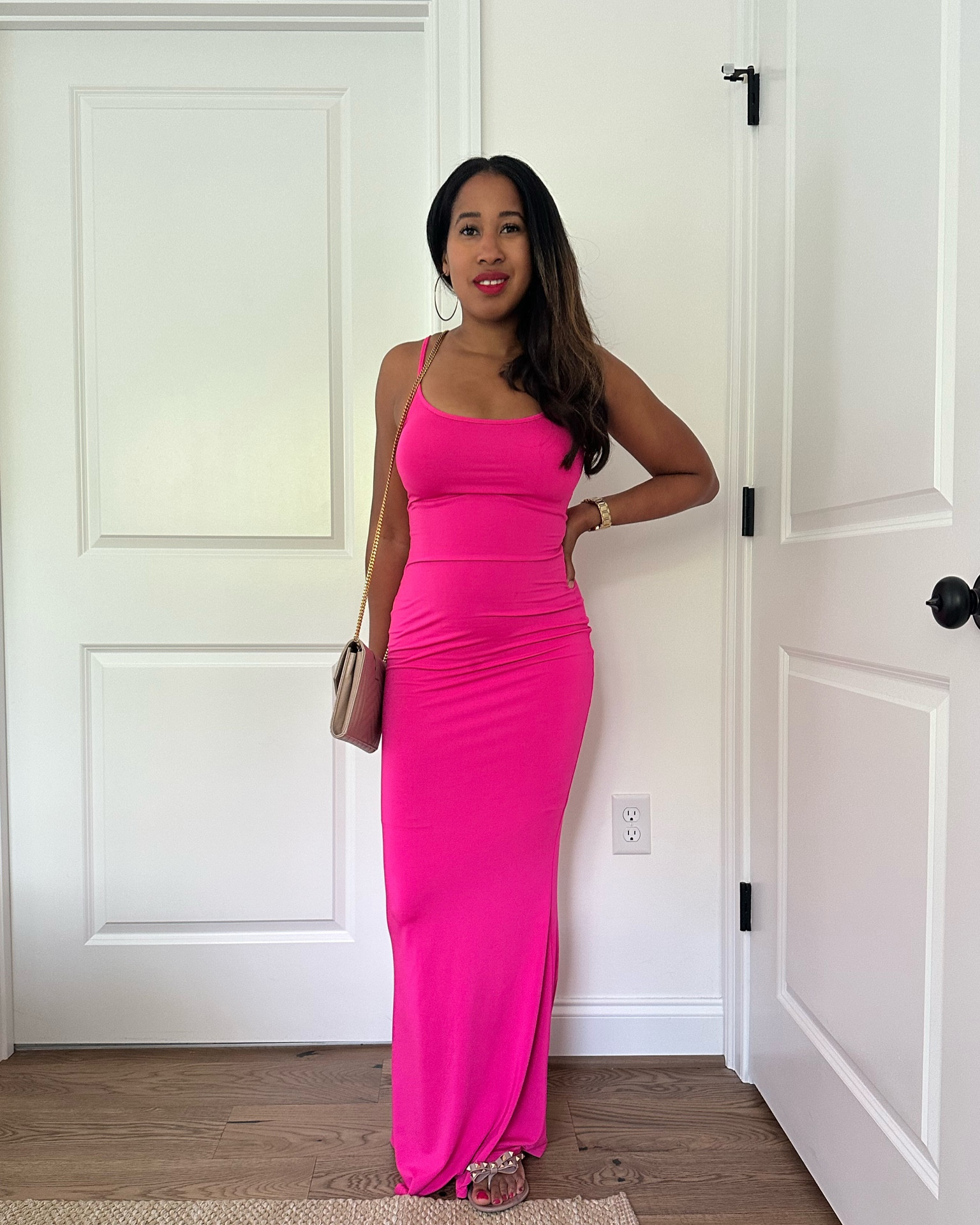 AMAZON SMIMS DRESS DUPE. The perfect dress for girls night out or a date night. 

Shoes are a dupe from Fashion Nova. I have a size 8 (so size up 1). Dress is a S. Spanx are a M. Also linked the info for the purse hack. 

#LTKunder50 #LTKtravel #LTKstyletip