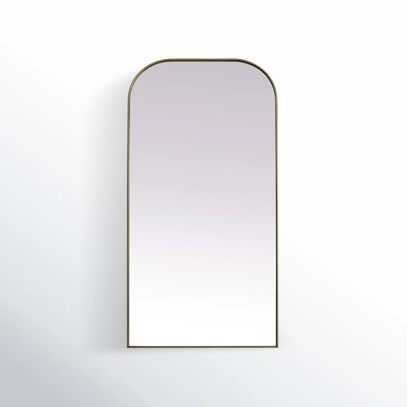 Sabine Metal Arch Floor Mirror | Wayfair North America