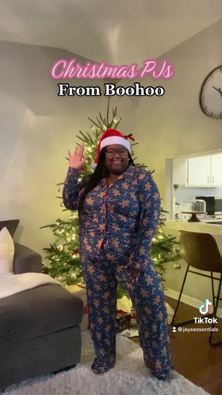 Plus size Boohoo pajamas for Christmas! Christmas party pjs pajamas perfect for the holiday, curvy gingerbread pajamas, Harry Potter pajamas 

#LTKstyletip #LTKcurves #LTKHoliday