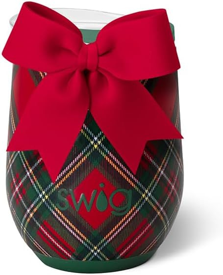 Swig Life 12oz Wine Tumbler with Lid, Stainless Steel, Dishwasher Safe, Portable, Triple Insulate... | Amazon (US)