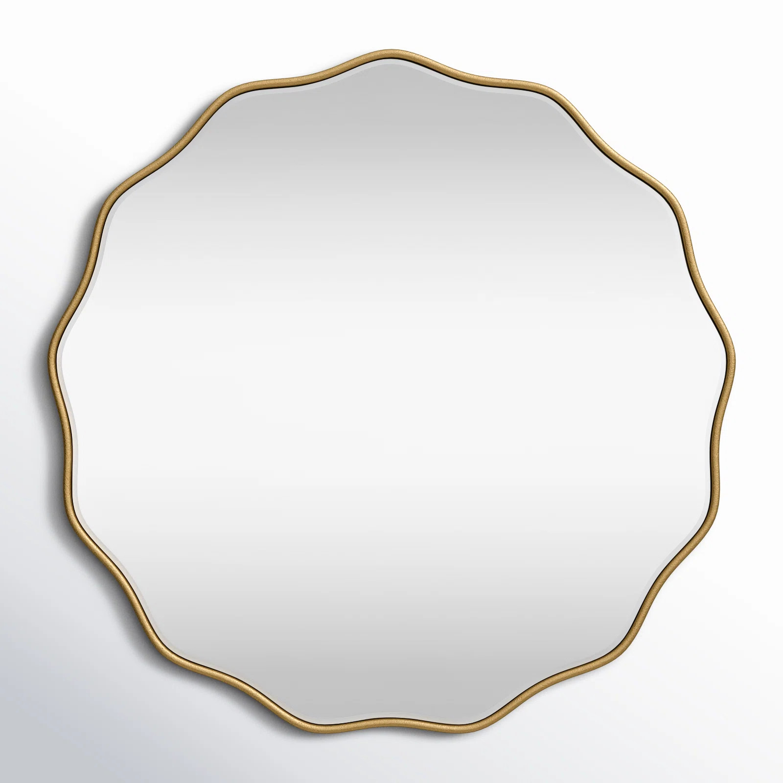 Francina Scalloped Mirror | Wayfair North America